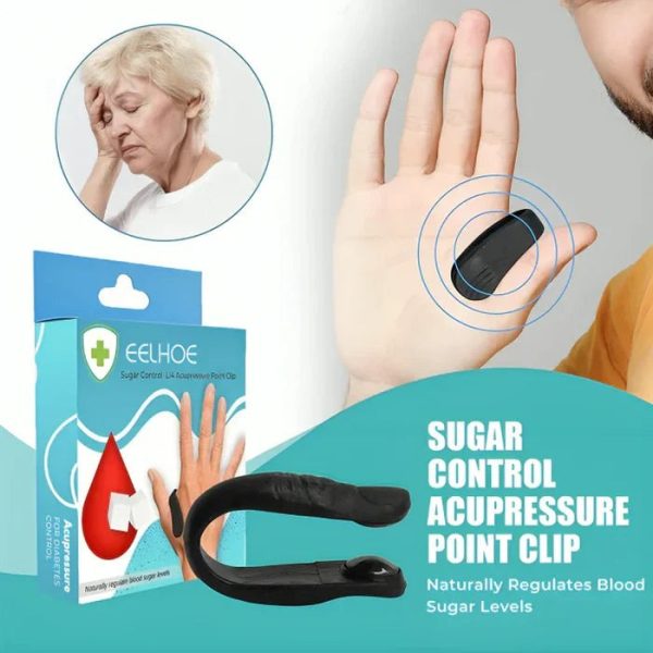 Buy 1 Get 1 FREE – Sugar Control Acupressure Clips (2 Pcs Set)