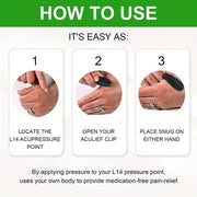 Buy 1 Get 1 FREE – Sugar Control Acupressure Clips (2 Pcs Set)